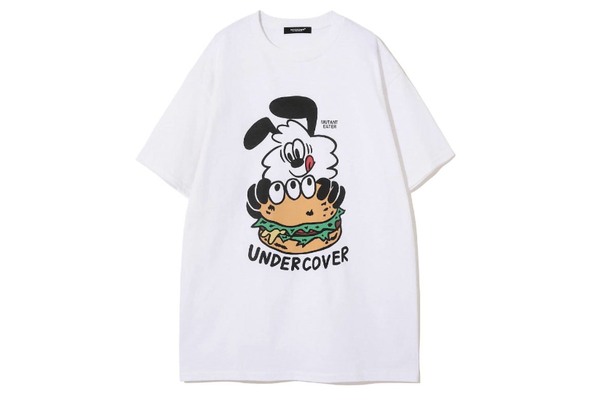 Pre-owned Undercover X Verdy Mutant Eater T-shirt White