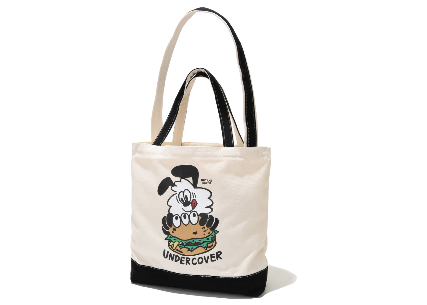 Undercover x Verdy Mutant Eater Tote Bag Ivory