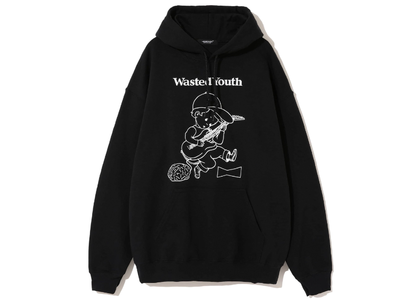 Undercover x Verdy Wasted Youth Hoodie Black