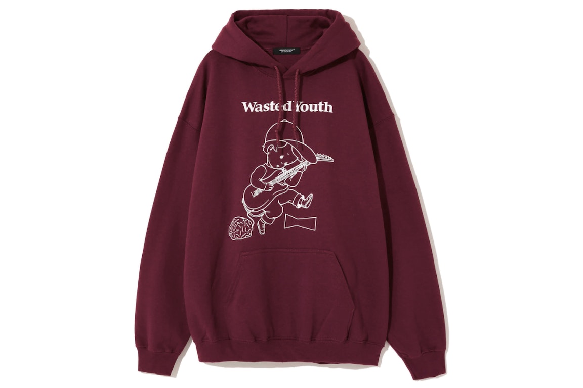 Pre-owned Undercover X Verdy Wasted Youth Hoodie Red Purple