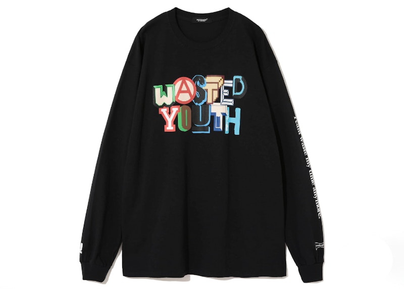 Undercover x Verdy Wasted Youth L/S T-Shirt Black