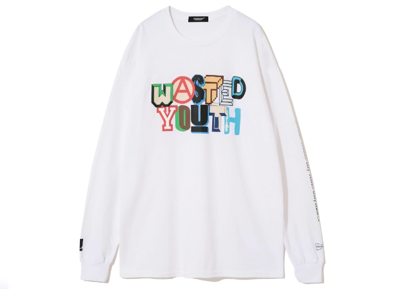 Undercover x Verdy Wasted Youth L/S T-Shirt White Men's