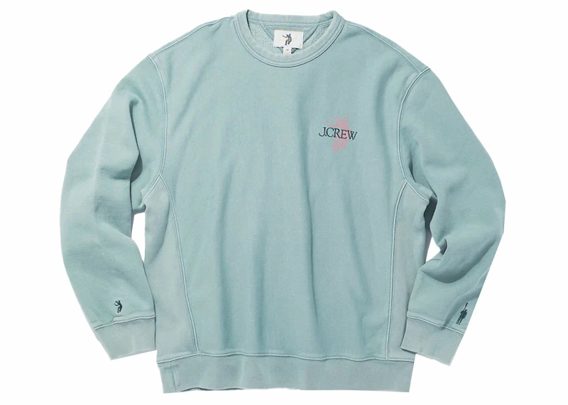 Union x J.Crew 14oz Crewneck Faded Blue Men's - FW23 - US