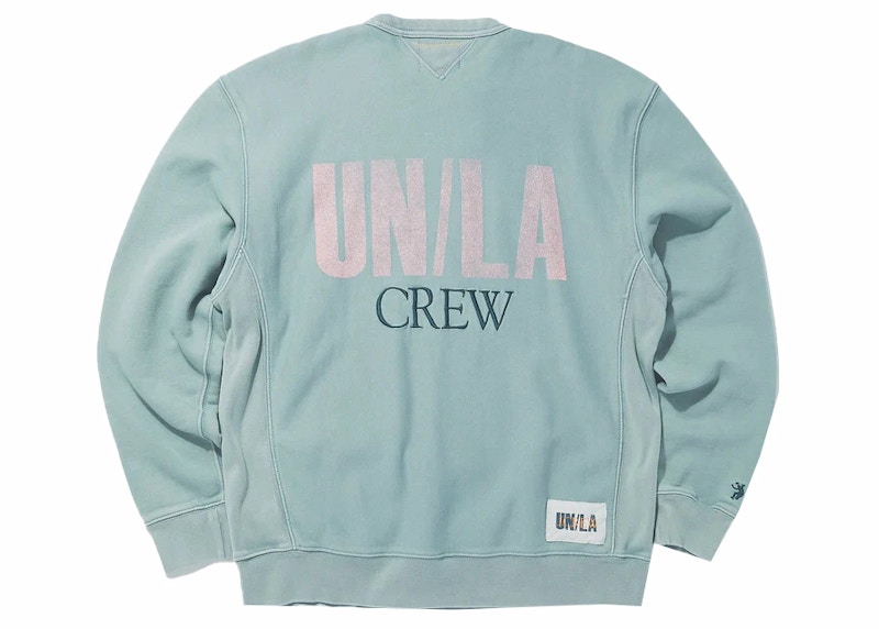 Union x J.Crew 14oz Crewneck Faded Blue Men's - FW23 - US