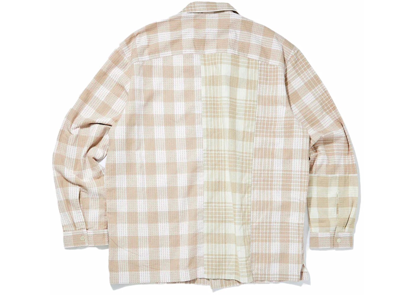 Union x J.Crew Pajama Shirt Millo Sashiko/Gold Men's - FW23 - US