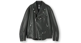 Uniqlo GU x Undercover Faux Leather Jacket Black