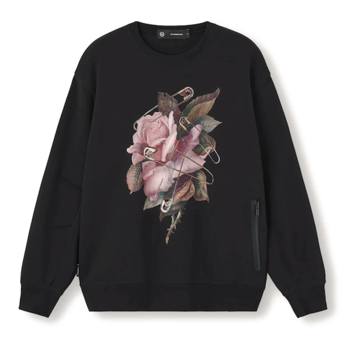 Uniqlo GU x Undercover Flower Graphic Sweatshirt Black