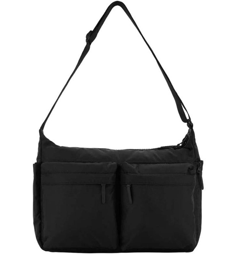 Uniqlo Multi Pocket Shoulder Bag Black Men's SS24 US