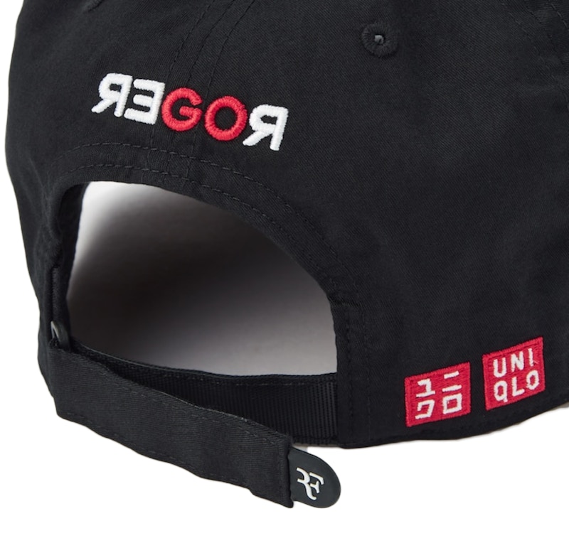 roger federer hat black