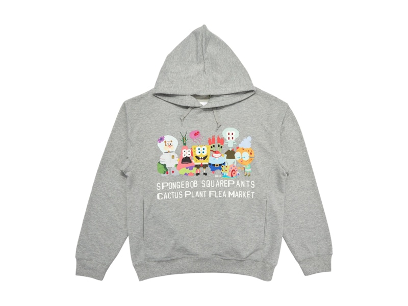 【60％OFF】 Uniqlo x CPFM Spongebob Squarepants Hoodie Gray Men's - FW24 トップス