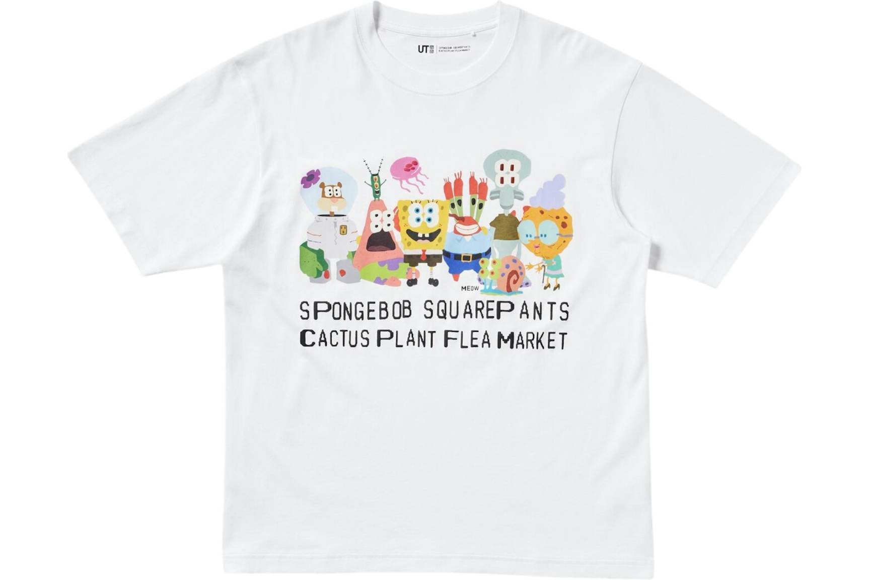 Uniqlo x CPFM Spongebob Squarepants UT Graphic II T-shirt (Asia Sizing) White Men's - FW24 - US