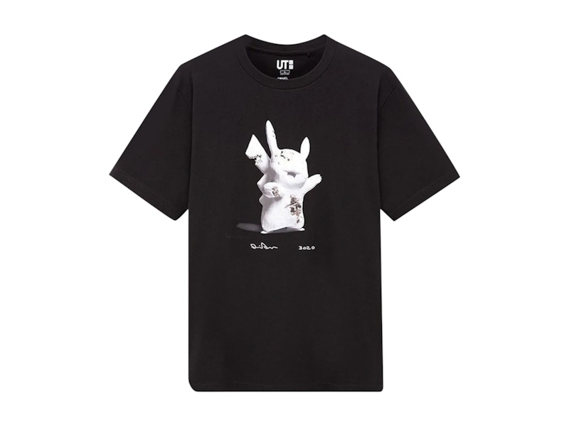 Uniqlo x Daniel Arsham x Pokemon Pikachu Tee Black Men's
