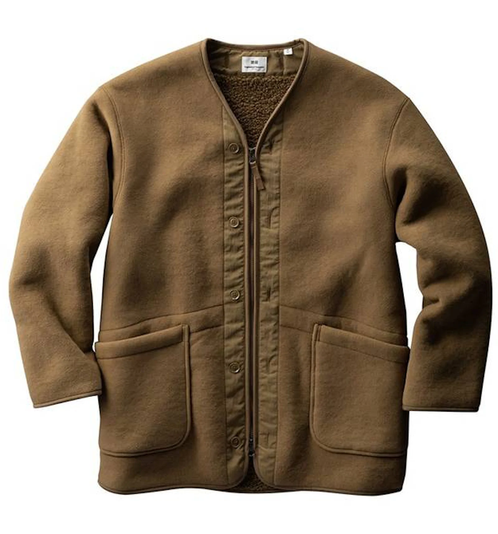 Uniqlo x Engineered Garments Fleece Collarless Coat US Sizing