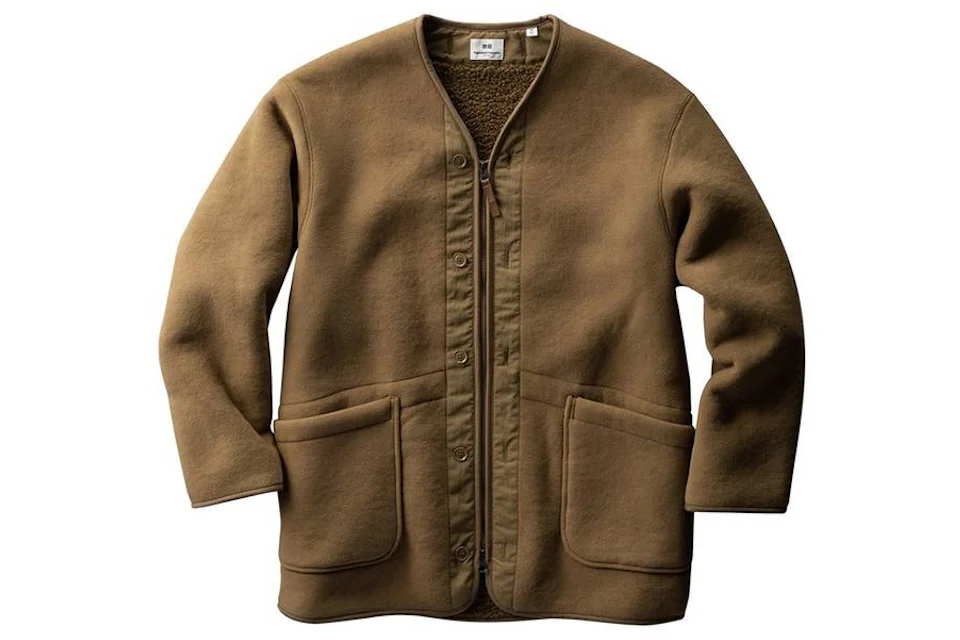 Uniqlo x Engineered Garments Fleece Collarless Coat US Sizing