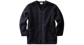 Uniqlo x Engineered Garments Fleece Collarless Coat (US Sizing) Navy