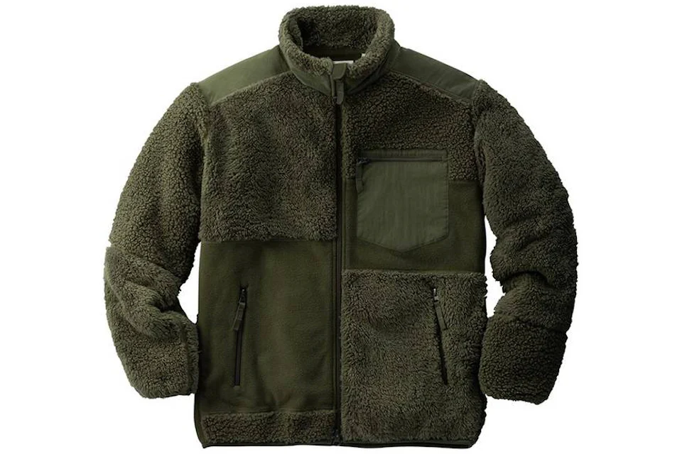 Uniqlo x Engineered Garments Fleece Combination Jacket (US Sizing) Olive