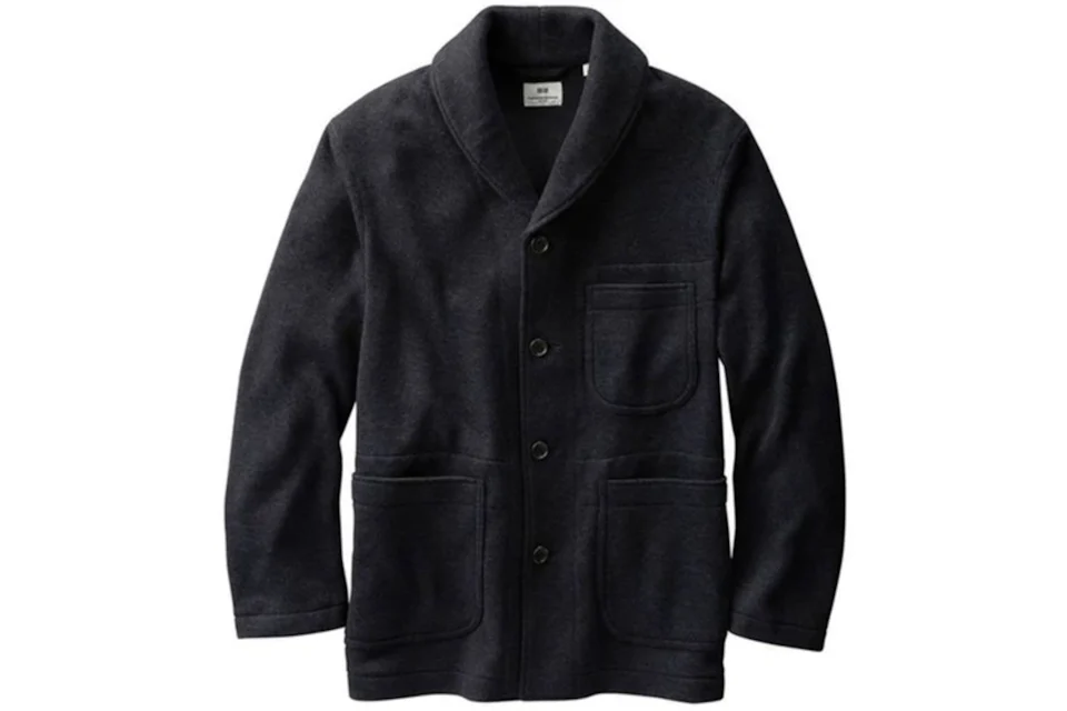 Uniqlo navy best sale jacket