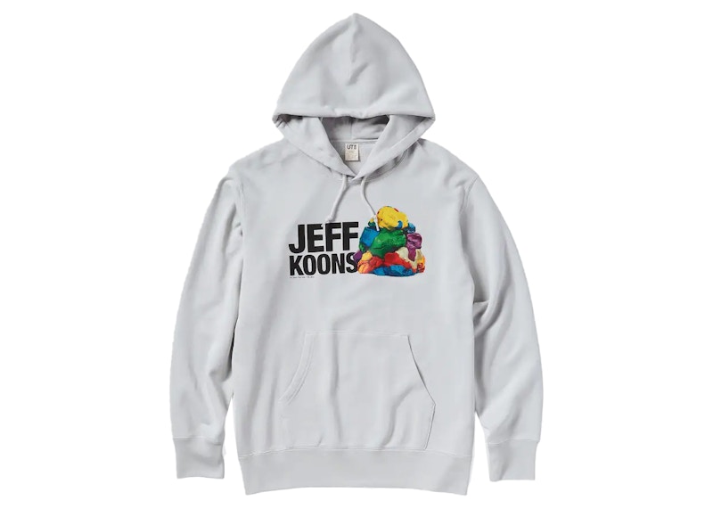 Uniqlo x Jeff Koons UT Graphic Hoodie Light Gray Men s FW21 US