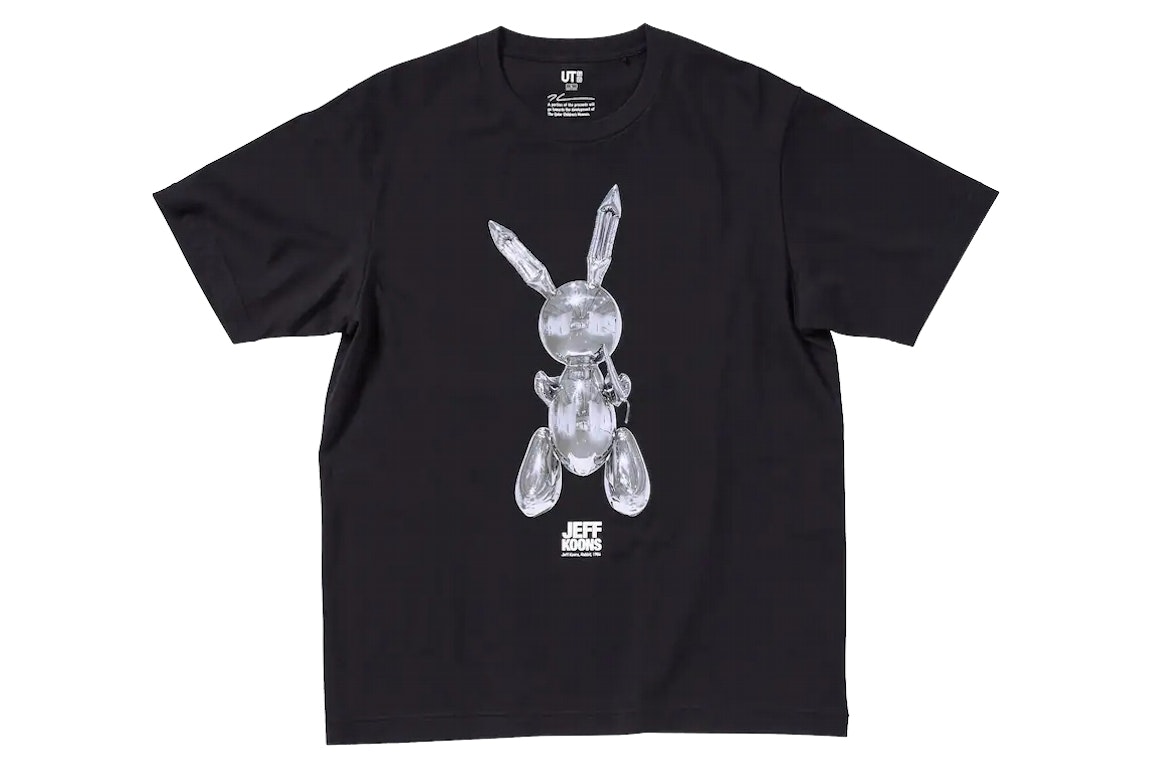 Pre-owned Uniqlo X Jeff Koons Ut Graphic T-shirt Black