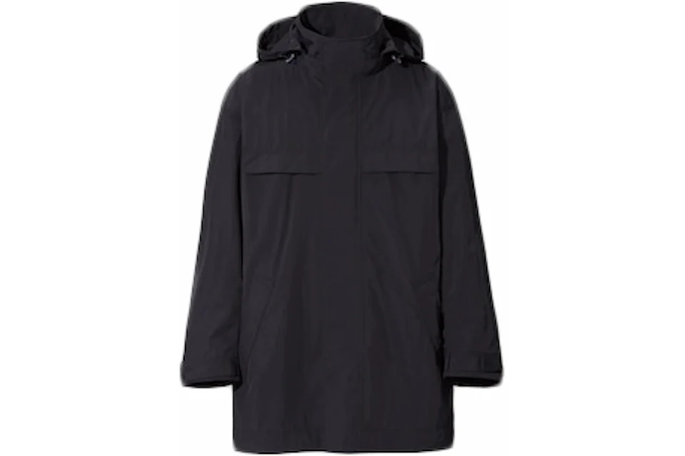 Uniqlo x Jil Sander Oversized Hooded Half Coat Black - SS21 Men's - US