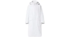 Uniqlo x Jil Sander Oversized Hooded Long Coat White