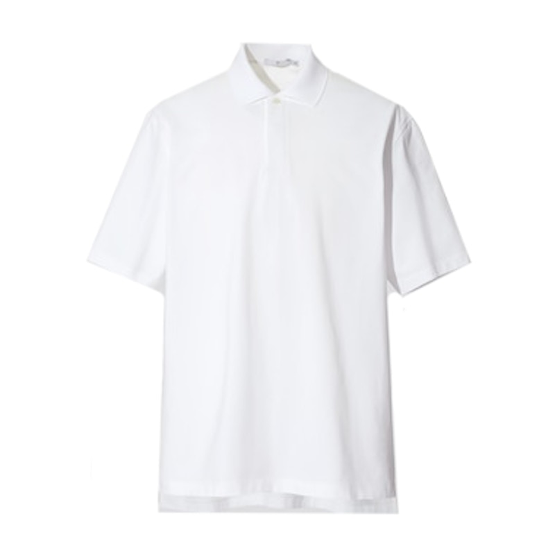 uniqlo white polo tee