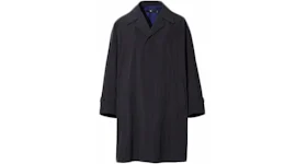 Uniqlo x Jil Sander Single Breasted Oversized Coat Black