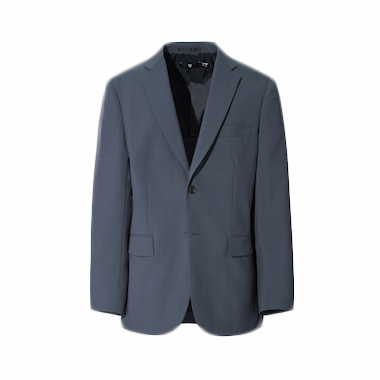 Jil Sander single-button wool coat - Blue