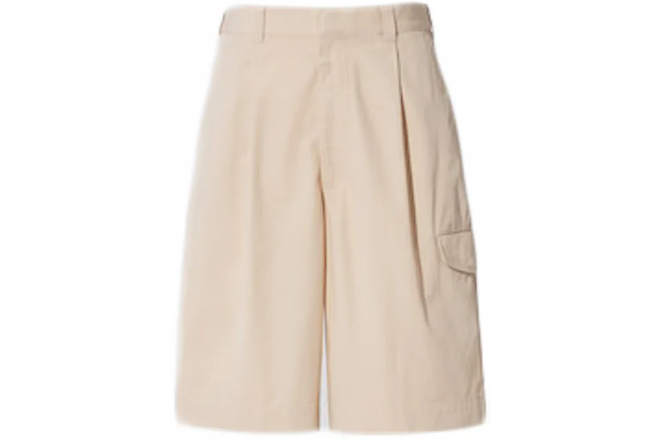 Uniqlo x Jil Sander Wide Fit Cargo Shorts Natural