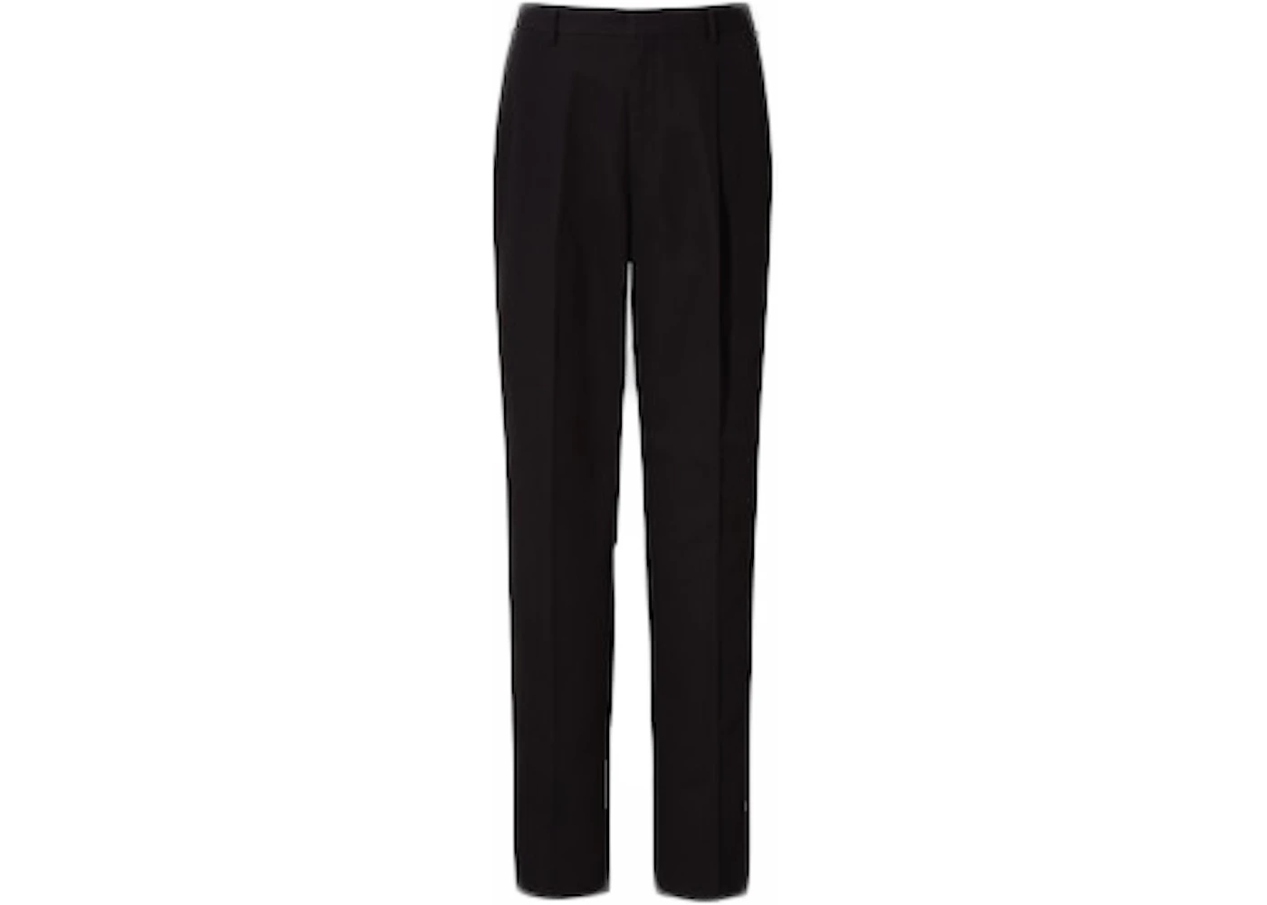 Uniqlo x Jil Sander Wide Fit Relaxed Tapered Trousers Black Men's ...