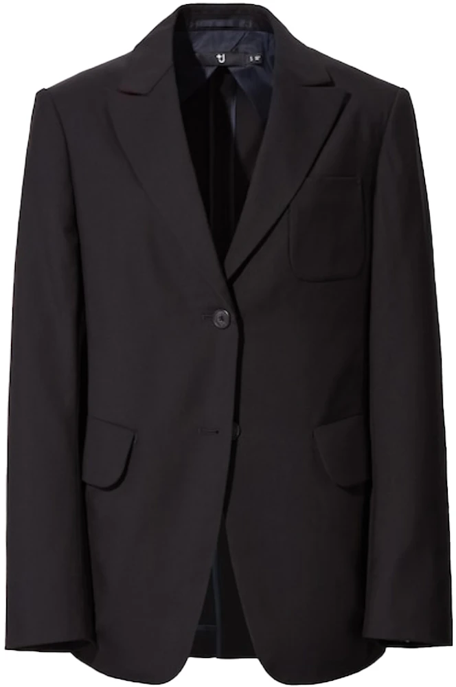 Uniqlo x Jil Sander Womens Wool Tailored Jacket Black - SS21 - US