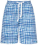 Uniqlo x MARNI Wide Fit Check Boxy Shorts (Asia Sizing) Blue Men's - SS22 -  US