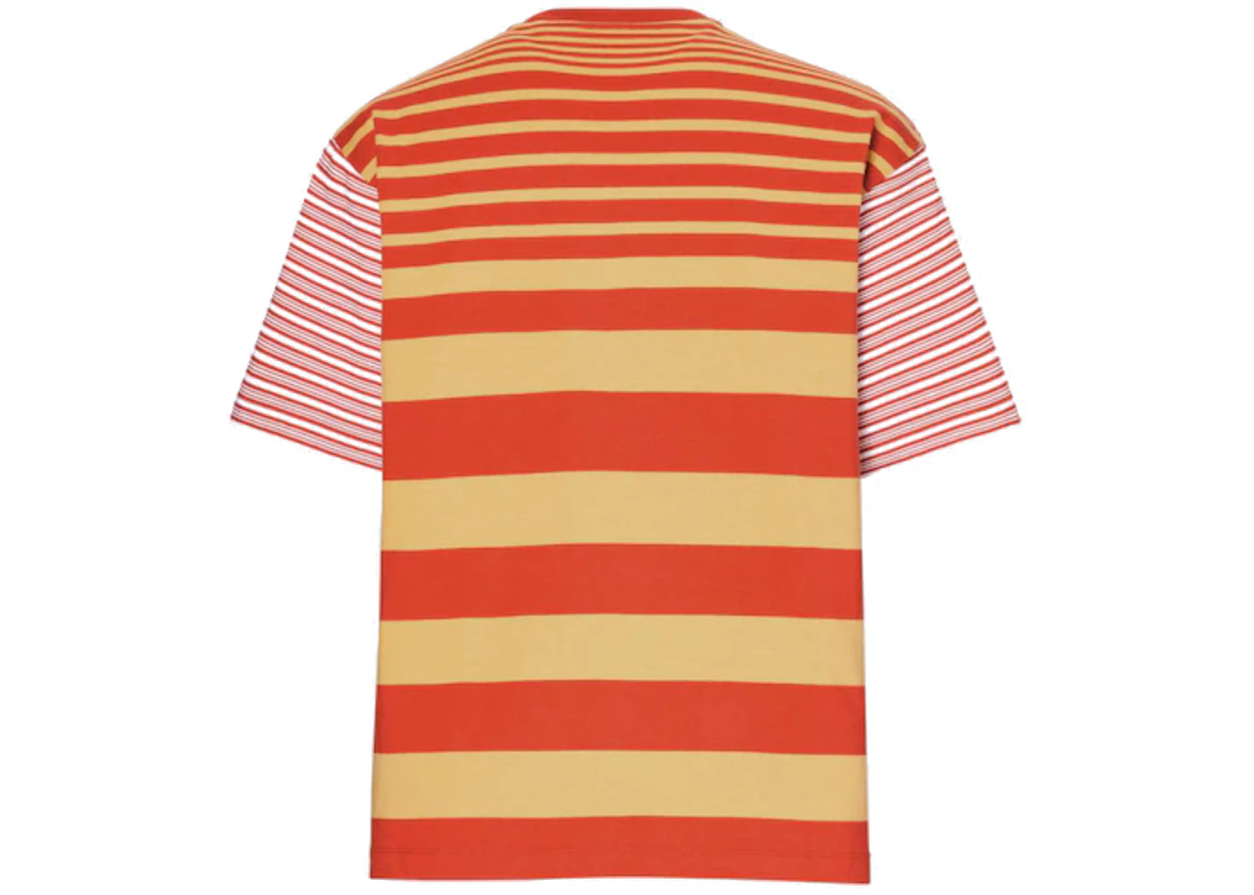 Uniqlo x MARNI Border Crewneck T-Shirt (Asia Sizing) Red Men's - SS22 - US