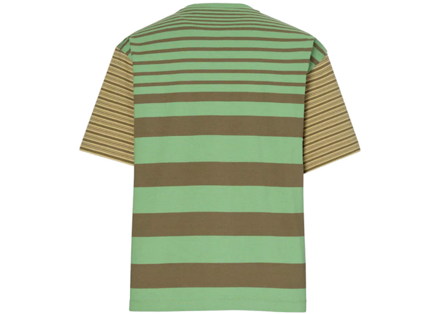 Uniqlo x MARNI Border Crewneck T-Shirt Green Men's - SS22 - US