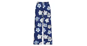 Uniqlo x MARNI Easy Wide Fit Flower Pants Blue