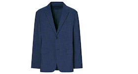 Uniqlo x MARNI Tailored Check Jacket (Asia Sizing) Blue
