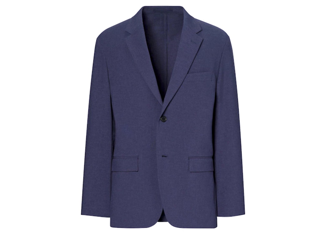Pre-owned Uniqlo X Marni Tailored Jacket (asia Sizing) Blue