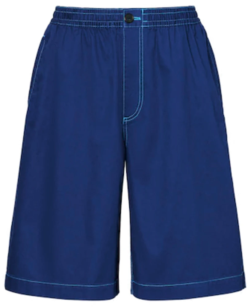 Uniqlo x MARNI Wide Fit Boxy Shorts (Asia Sizing) Blue Men's - SS22 - US