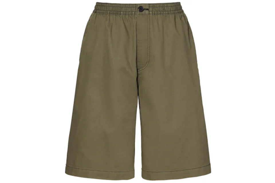 Uniqlo x MARNI Wide Fit Boxy Shorts Olive Men's - SS22 - US