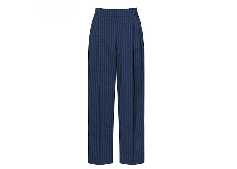 Uniqlo x MARNI Wide Fit Check Tuck Pants (Asia Sizing) Blue SS22 KR