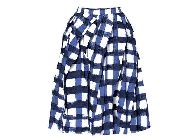 Uniqlo checkered outlet skirt