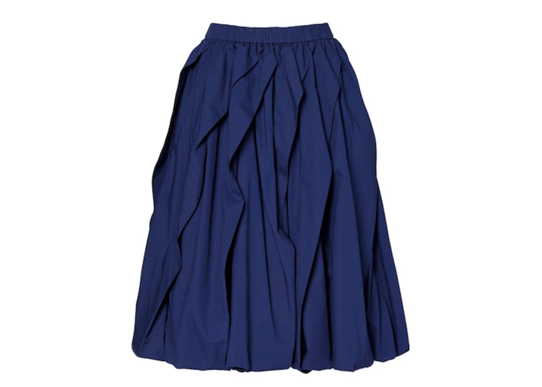 Pre-owned Uniqlo X Marni Women's Balloon Shape Skirt (asia Sizing) Navy