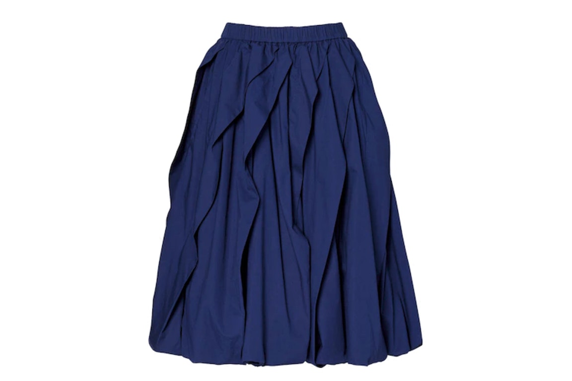 Pre-owned Uniqlo X Marni Women's Balloon Shape Skirt (asia Sizing) Navy
