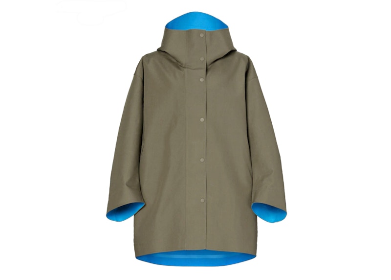 Uniqlo x MARNI Women's Block Teck Half Coat Olive