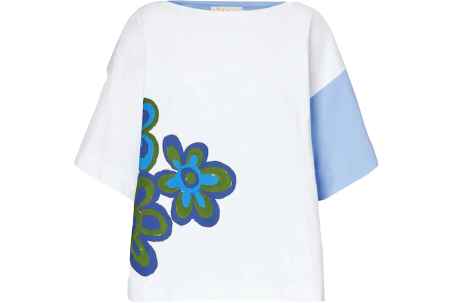 Uniqlo x MARNI Women's Oversized Boxy T-Shirt Blue - SS22 - US