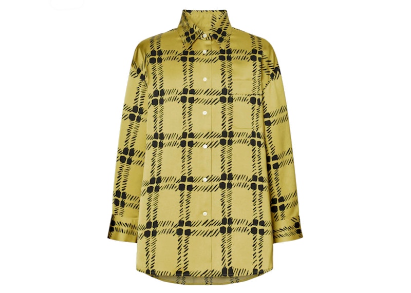 Uniqlo x MARNI Women's Oversized L/S Shirt Mustard - SS22 - US