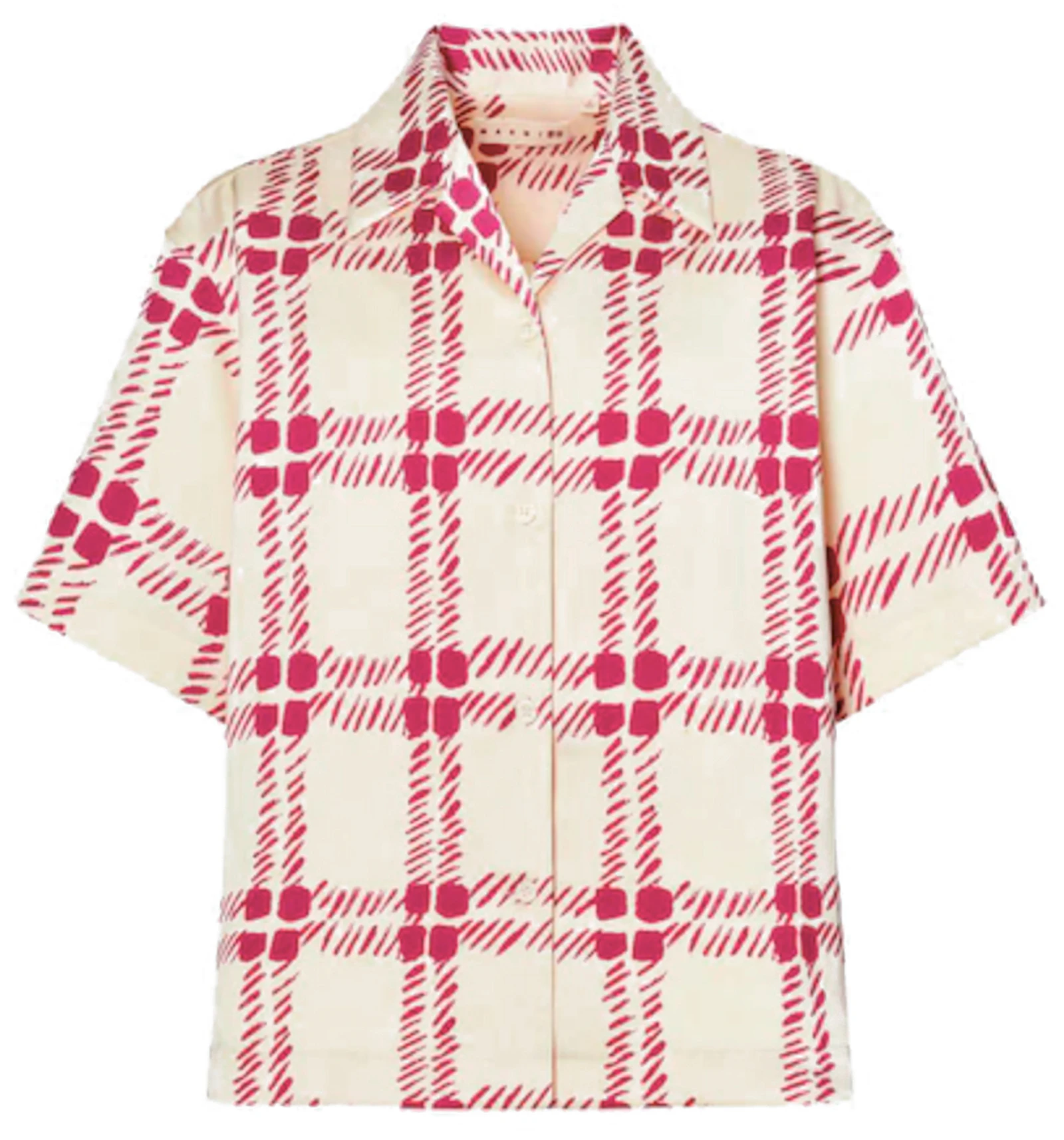 Uniqlo x MARNI Women's Oversized Open Collor Shirt (Asia Sizing) Beige ...