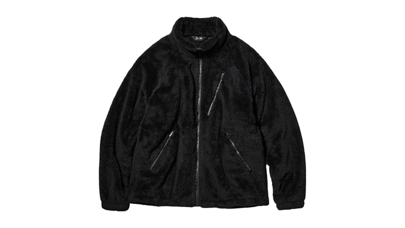 Uniqlo x Needles Fleece Jacket (Asia Sizing) Black - FW25 - JP
