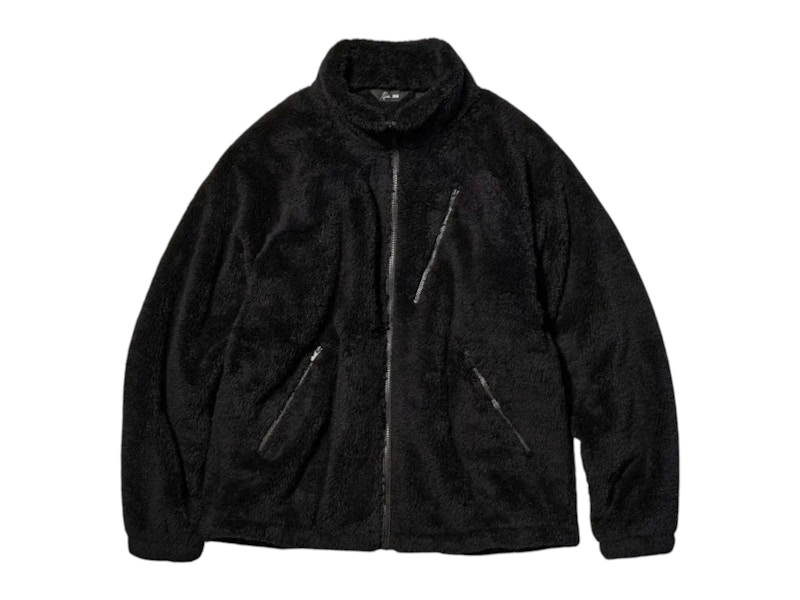 Uniqlo x Needles Fleece Jacket Black - FW25 - US Uniqlo x Needles Fleece Jacket Black - FW25 - US