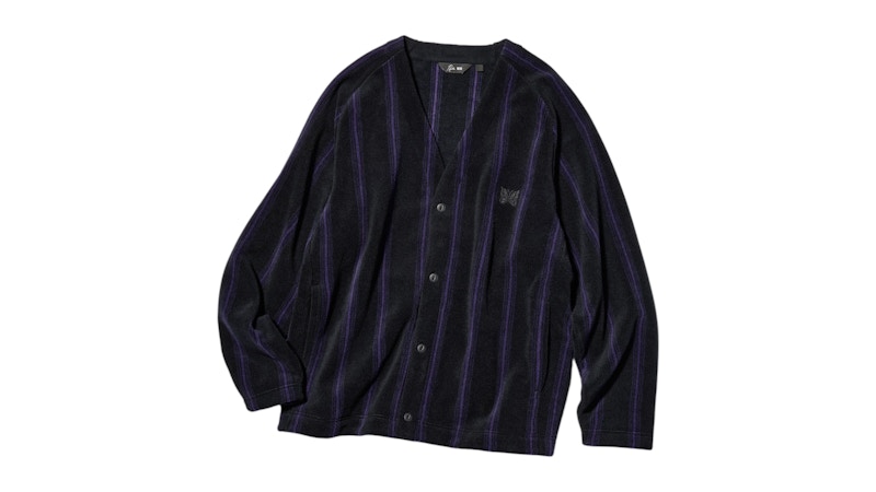 Pre-owned Uniqlo X Needles Fleece Oversized Cardigan (asia Sizing) In Printed In Multi